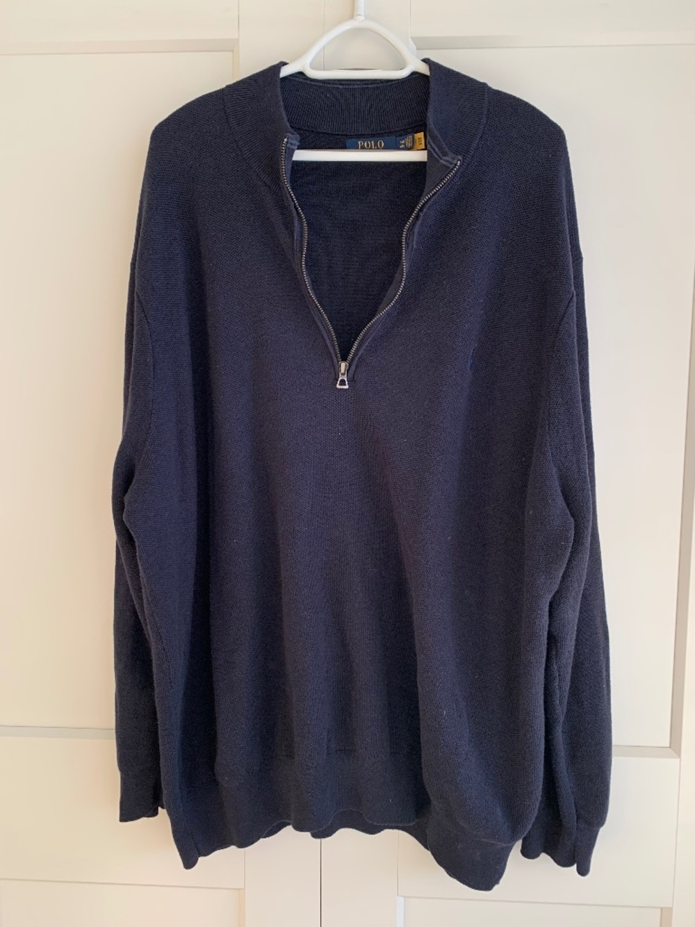 Polo By Ralph Lauren Quarter Zip sweater size xxxxl